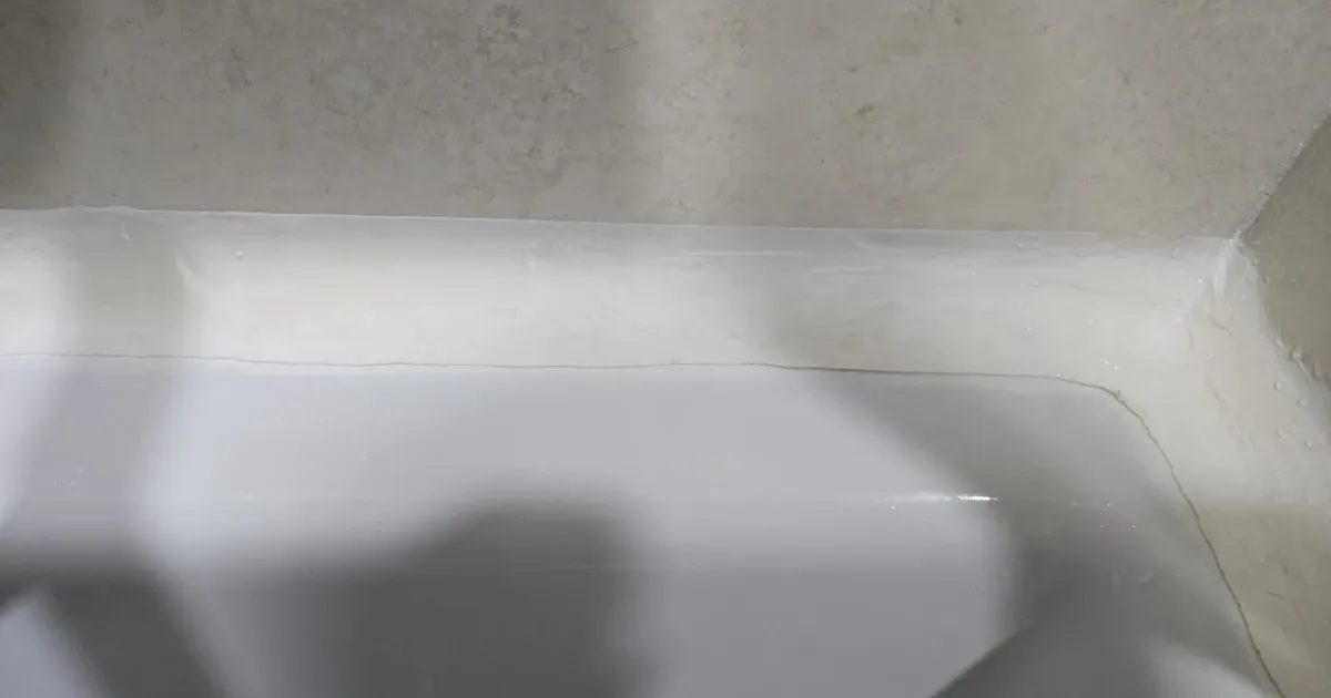 욕조 설치 현장 사진